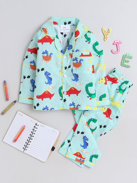 Pre-Order: Dinosaur Print Night Suit