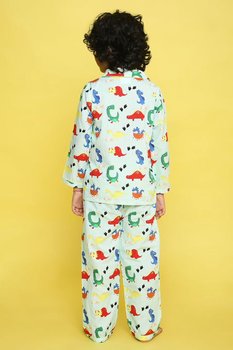 Pre-Order: Dinosaur Print Night Suit