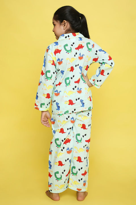 Pre-Order: Dinosaur Print Night Suit