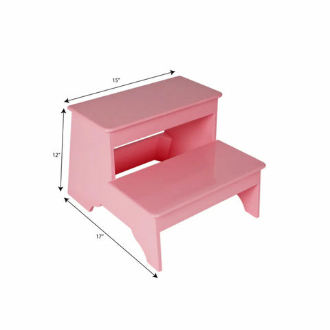Pre-Order: Classic Step Stool Pink