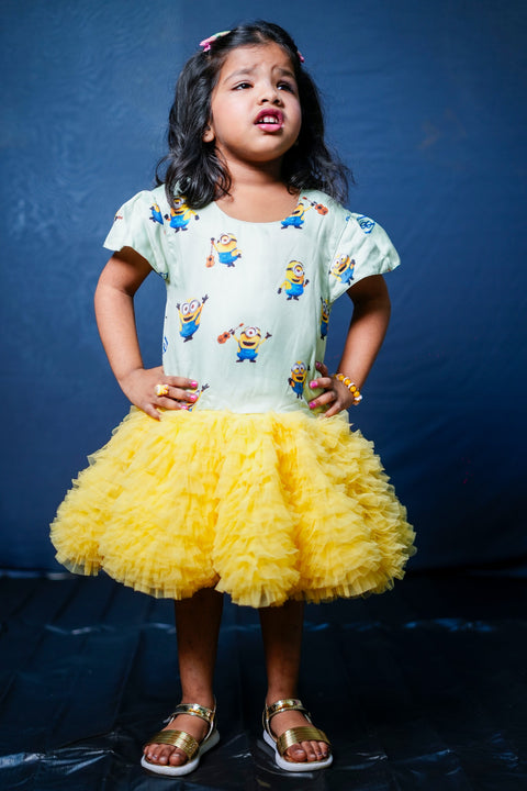 Pre-Order: Minion Printed Dress