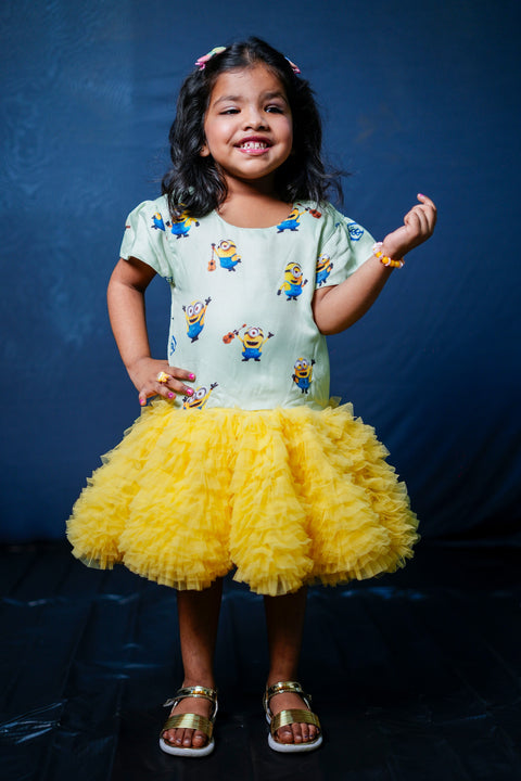 Pre-Order: Minion Printed Dress