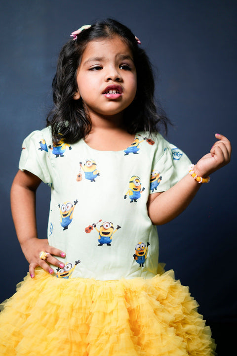 Pre-Order: Minion Printed Dress