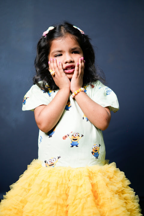 Pre-Order: Minion Printed Dress