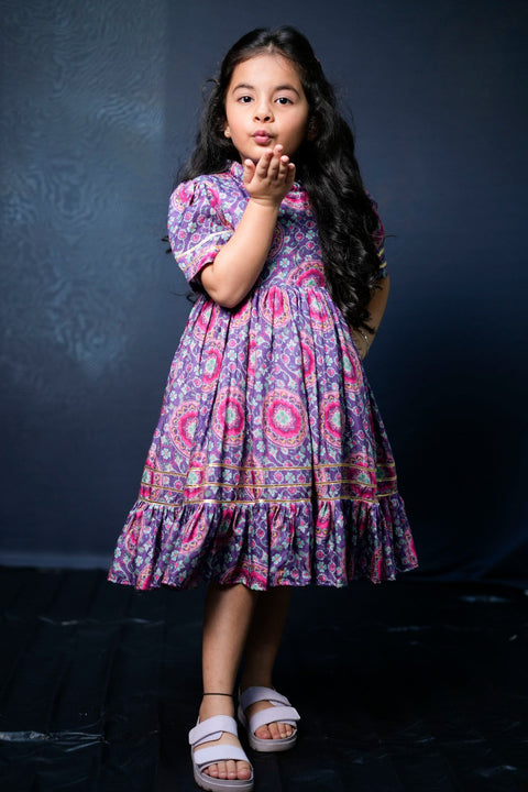 Pre-Order: Printed Muslin Dress