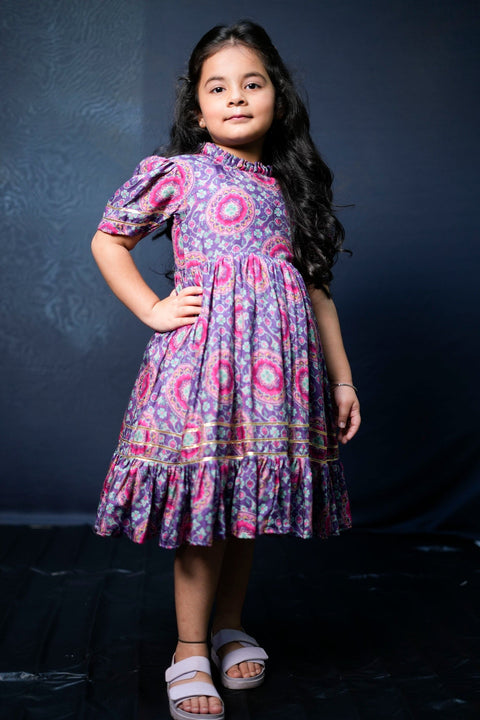 Pre-Order: Printed Muslin Dress