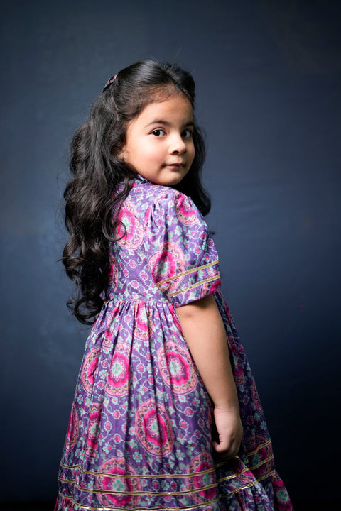 Pre-Order: Printed Muslin Dress