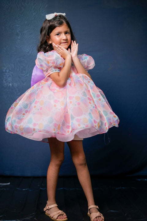 Pre-Order: Peal Embroidered Peter Pan Collar Dress