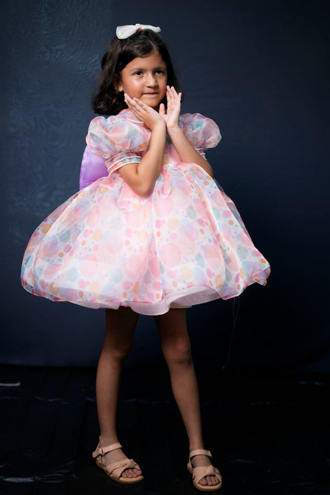Pre-Order: Peal Embroidered Peter Pan Collar Dress
