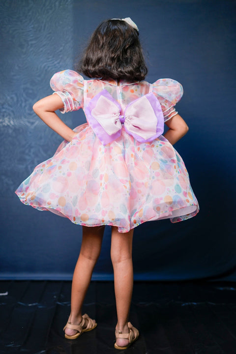 Pre-Order: Peal Embroidered Peter Pan Collar Dress