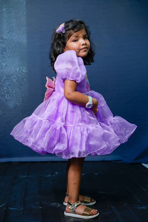 Pre-Order: Elsa Lilac Dress