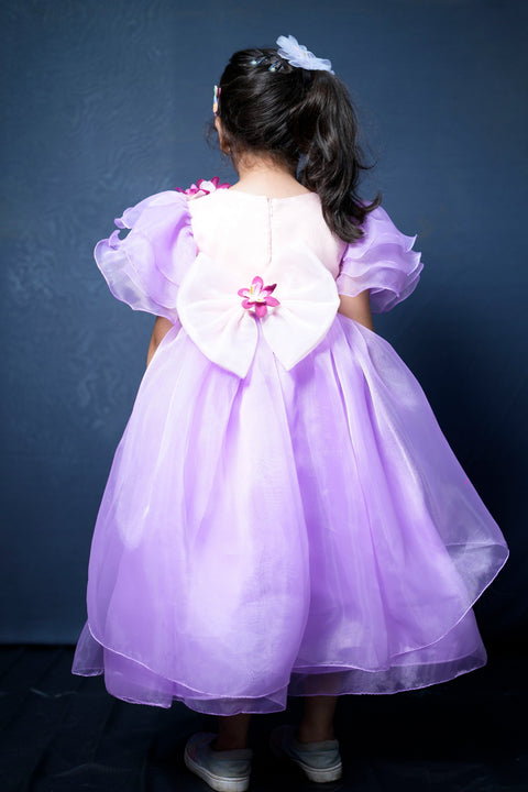 Pre-Order: Lilac Flower Dress