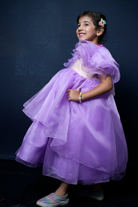 Pre-Order: Lilac Flower Dress