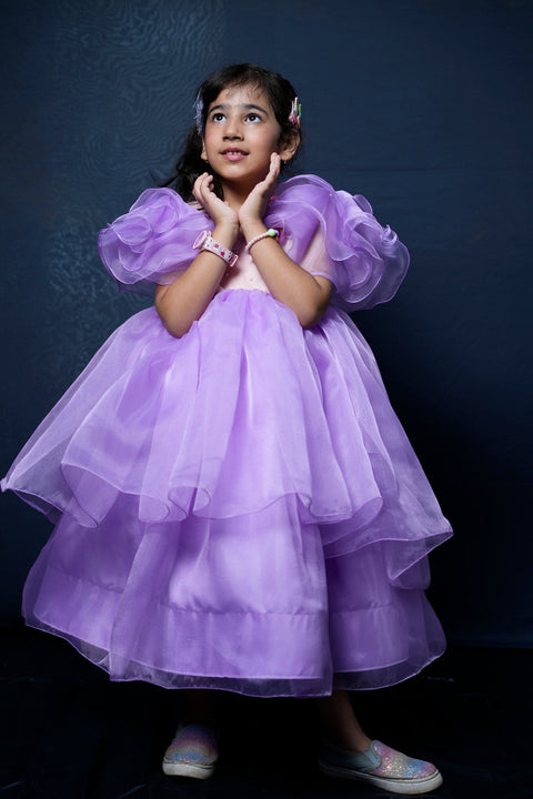 Pre-Order: Lilac Flower Dress