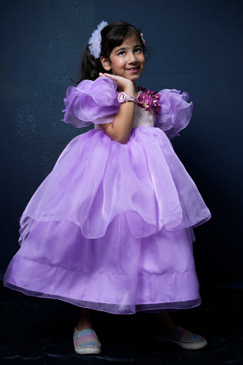 Pre-Order: Lilac Flower Dress