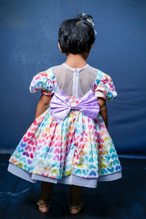 Pre-Order: Premium Satin Printed Dress