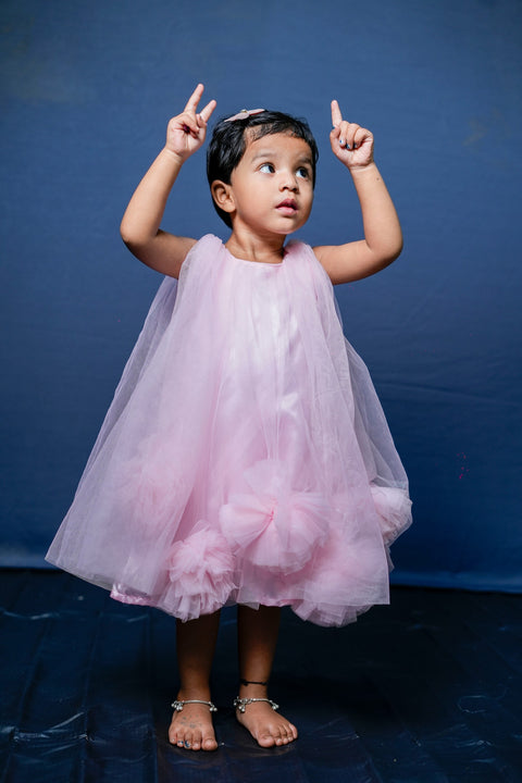 Pre-Order: Pink Flower Dress