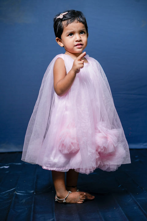 Pre-Order: Pink Flower Dress