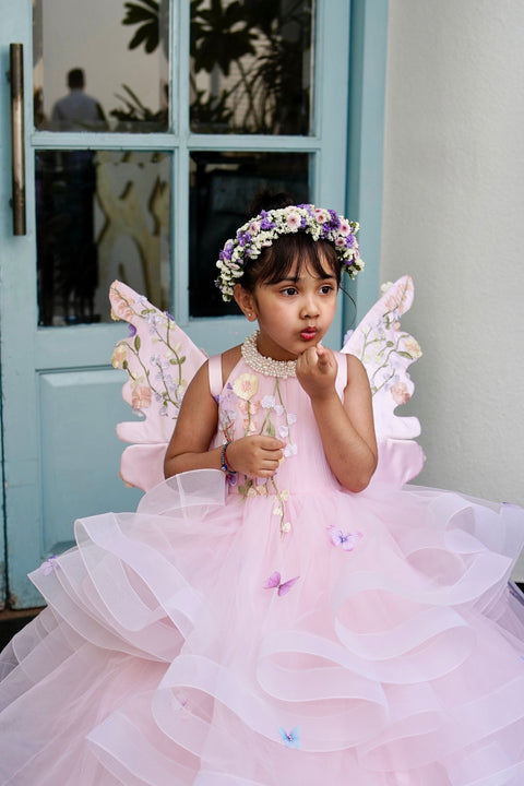 Pre-Order: Beautiful butterfly gown with moving wings