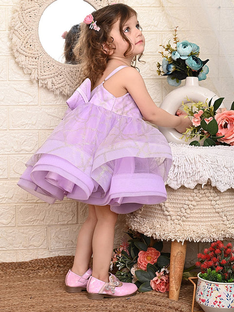 Pre Order: Lavender Big Flower Dress