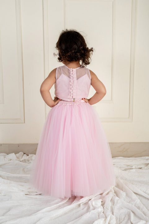 Pre-Order: Pink Heart Ghaghra