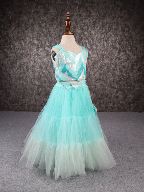 Pre-Order: Beautiful Heart Shape Ombre Sharara