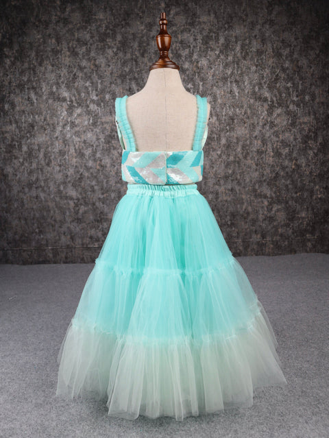 Pre-Order: Beautiful Heart Shape Ombre Sharara