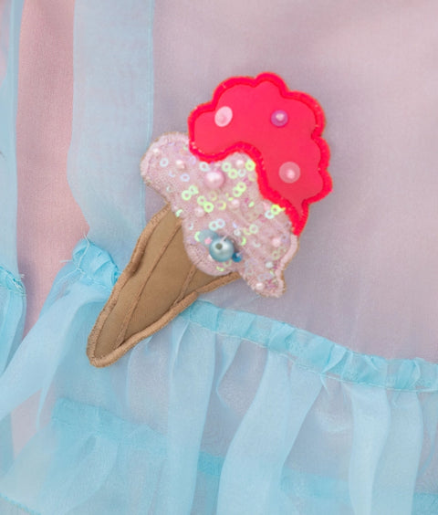 Pre-Order: Pink Top with Skirt and Jacket