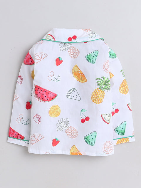 Pre-Order: Fruit Print Night Suit
