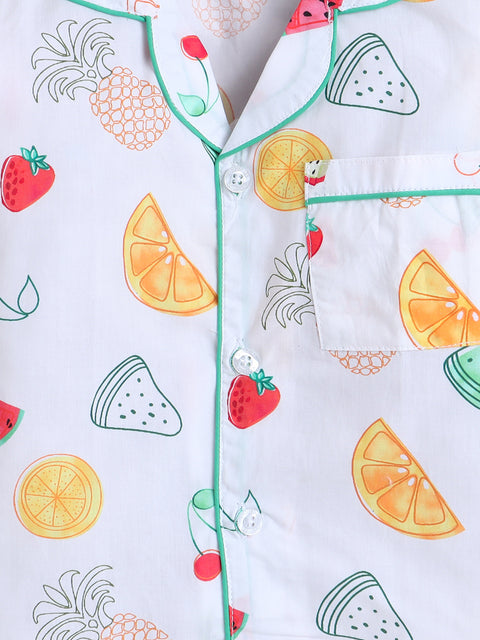Pre-Order: Fruit Print Night Suit