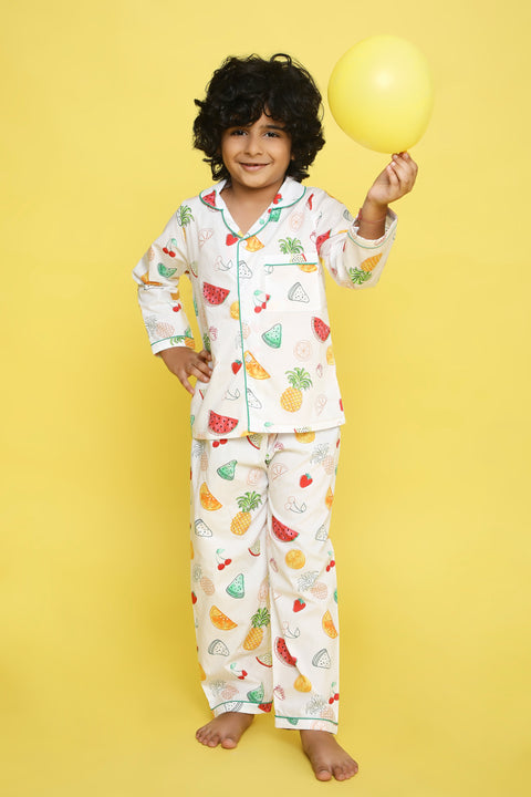 Pre-Order: Fruit Print Night Suit