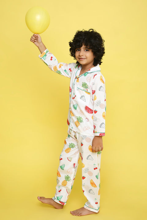 Pre-Order: Fruit Print Night Suit