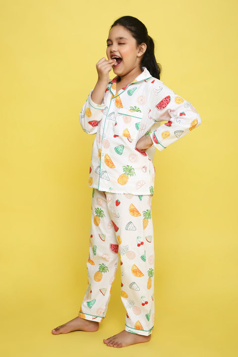 Pre-Order: Fruit Print Night Suit