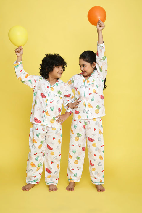 Pre-Order: Fruit Print Night Suit