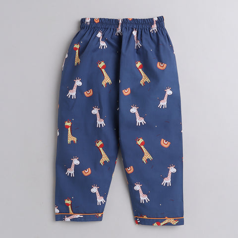 Pre-Order: Giraffe Print Night Suit