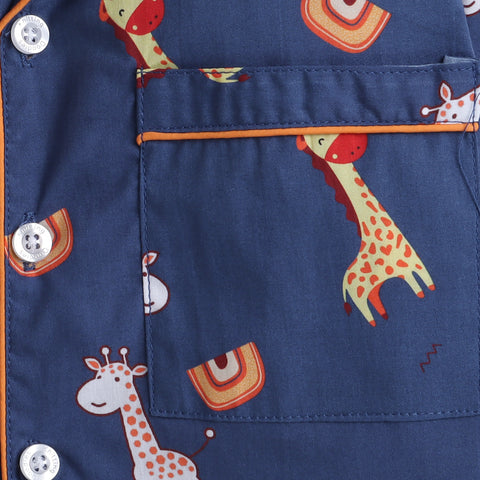 Pre-Order: Giraffe Print Night Suit