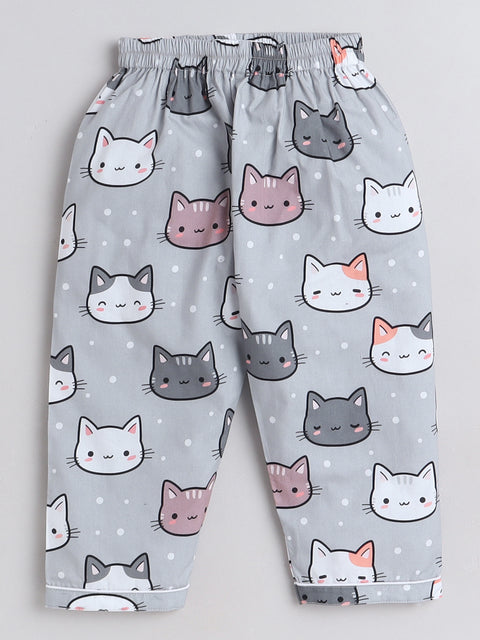 Pre-Order: Greycats Print Night Suit