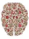 Girl Floral Buta Suit Set - Cream