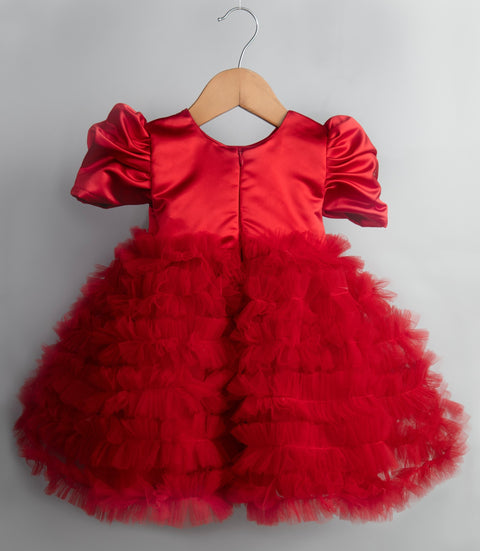 Pre-Order: Bow Hand Embroidery Frock