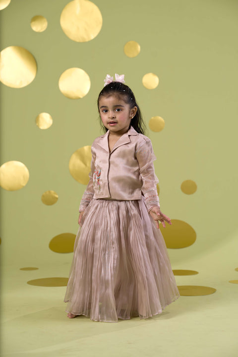 Pre-Order: IVORY BIRD SKIRT SET