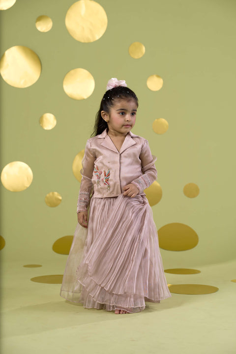 Pre-Order: IVORY BIRD SKIRT SET