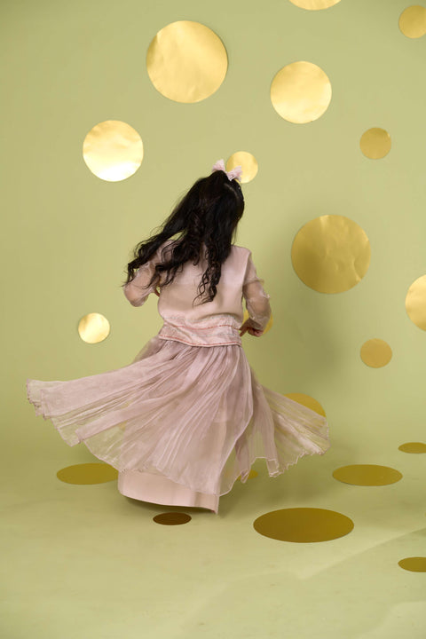 Pre-Order: IVORY BIRD SKIRT SET