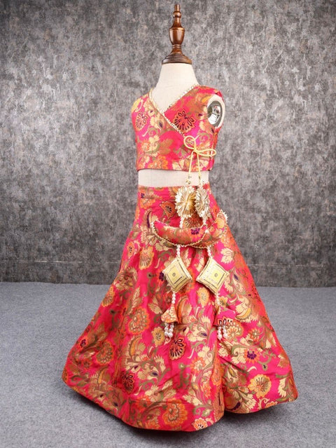 Pre-Order: Brocade Rani Lehenga