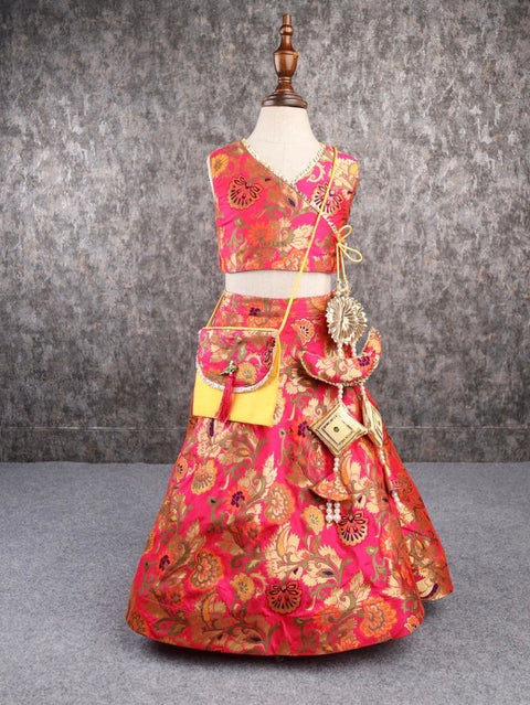 Pre-Order: Brocade Rani Lehenga