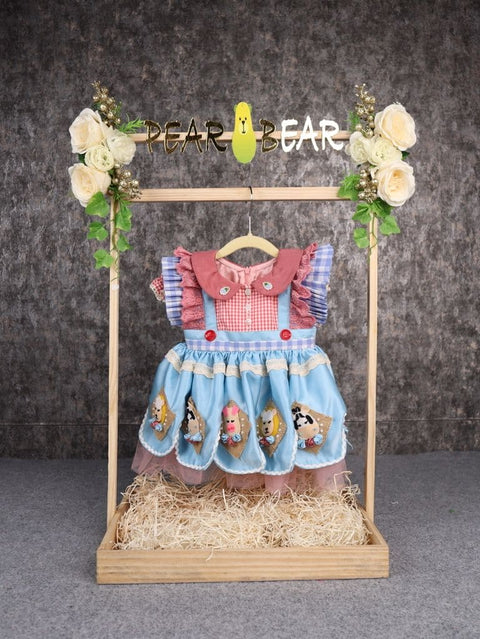 Pre-Order: Cow Boy Theme Dress