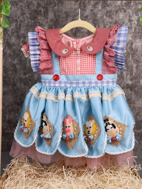 Pre-Order: Cow Boy Theme Dress