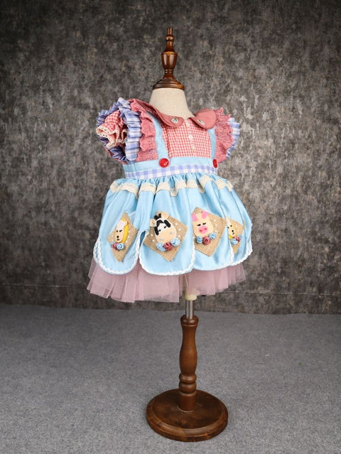 Pre-Order: Cow Boy Theme Dress