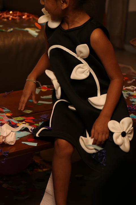 Pre-Order: Twilight Petals Monochrome Onepiece