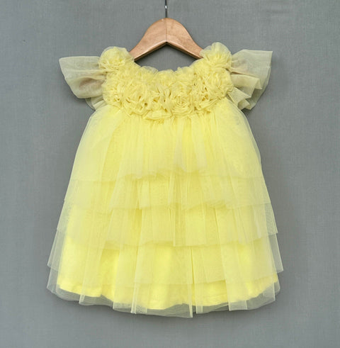 Pre-Order: Sunshine Bloom Tulle Dress