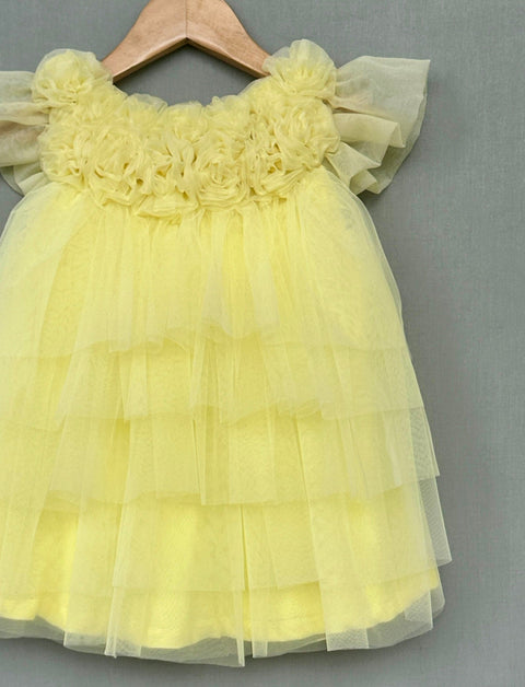 Pre-Order: Sunshine Bloom Tulle Dress